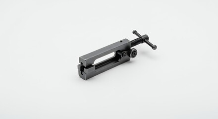 Gray metal tool closeup