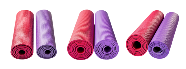 Colorful Yoga Mats Perfect for Fitness, Meditation, and Wellness Activities