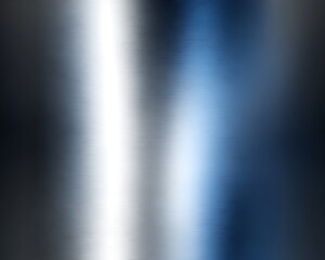 Blue and Silver Brushed Metal Surface