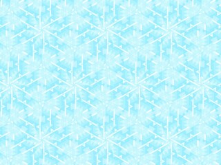 Mystical Blue Geometric Background with Transparent Crystal Texture for Abstract and Spiritual Design Uses~No.111

