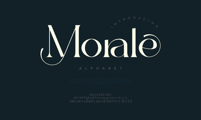 Classy serif font with stylish contrast and unique character forms, perfect for branding and creative layouts