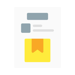 inventory. This is a vector single icon with a flat style. Suitable for any purpose, such as website design, mobile app design, logo design, pattern design, etc.