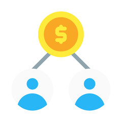 user engagement. This is a vector single icon with a flat style. Suitable for any purpose, such as website design, mobile app design, logo design, pattern design, etc.