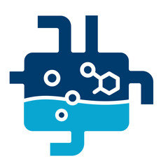 Obraz premium Biomedicine Icon