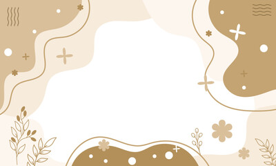 vector illustration of an abstract background with frame