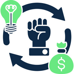 Motivation Framework Icon