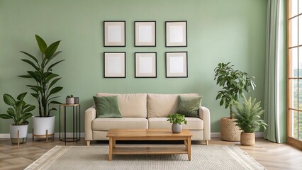 Sleek and Sophisticated Living Room Setup