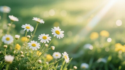 Blooming White Shasta Daisy
