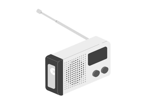 防災ラジオのイラスト