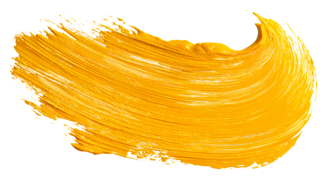 Golden spaghetti noodles and raw pasta shapes create a striped pattern against a light backdrop, with yellow paint strokes, a pear, and an isolated pumpkin adding a colorful, artistic food illustratio