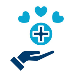 Fototapeta premium Aid Icon