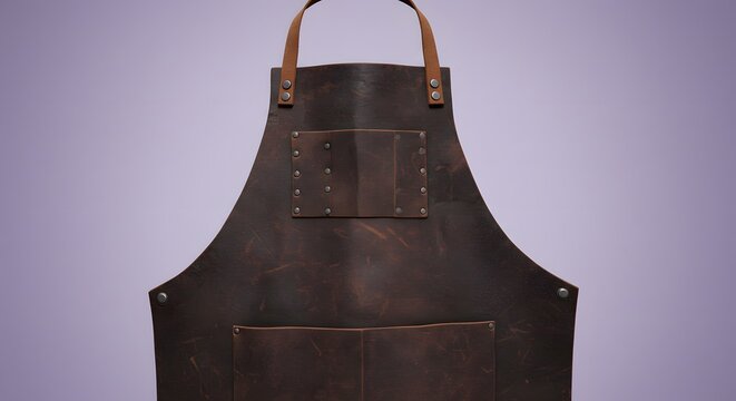Leather Apron with Pockets