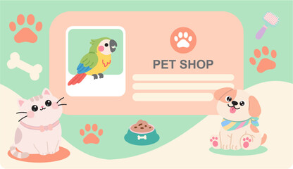 Flat Pet Shop Facebook Cover_1