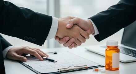 Business Partnership in Pharmaceutical Industry: A Handshake Agreement