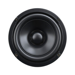 Close-up black speaker cone (1)