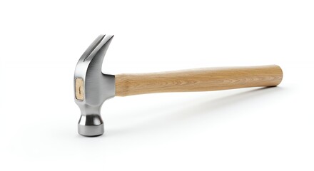 Claw hammer isolated on white background