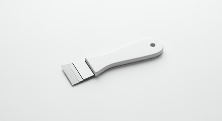 White utility tool closeup