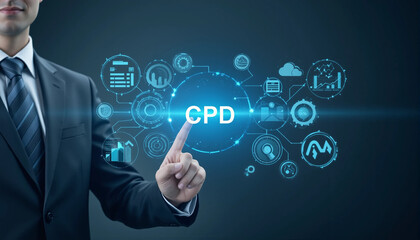 CPD Continuing Professional Development Concept Image