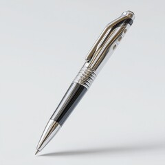 fountain pen on white background