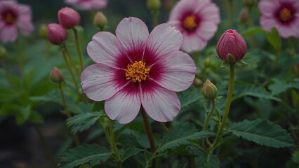 Obraz premium pink cosmos flower