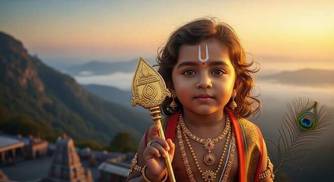 Hinduism god murugan vel hindu deity kartikeya divine hindu child god image