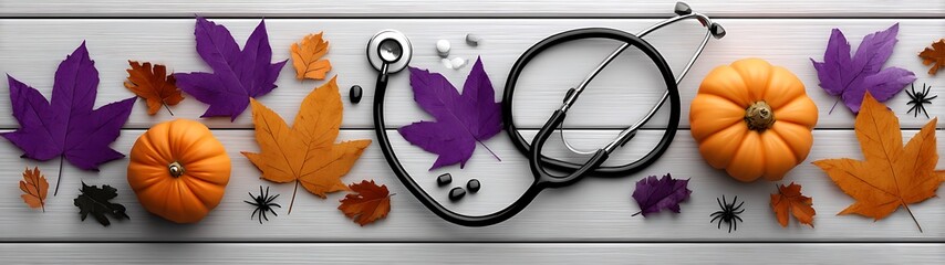Halloween themed medical graphic