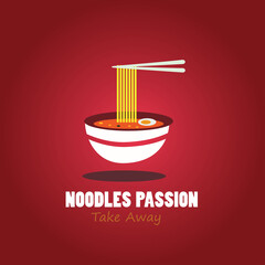 free vector of noodles food Graphic Design.