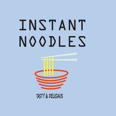 free vector of noodles food Graphic Design.