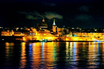 Obraz premium マルタ島バレッタの風景