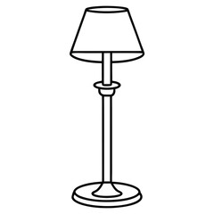 lamp isolated on white background
