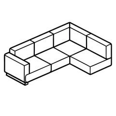 3d render of a modern building