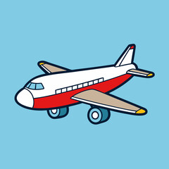 vector airplane icon