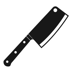 knife on a white background