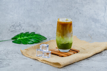 Coffee Matcha Latte
A refreshing fusion of earthy matcha and robust iced coffee, creating a...