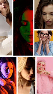 Dynamic Vertical Video Display Wall