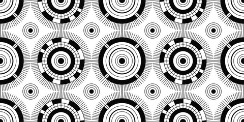 Fototapeta premium white seamless pattern