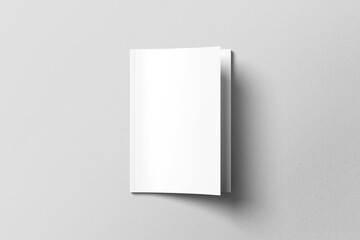 A4 Magazine Blank Mockup