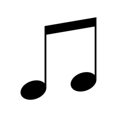 music icon transparent flat png vector image