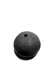 black and white orange