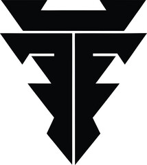 Bold Text Icon Vector Illustration