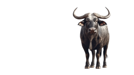 Water buffalo Transparent background, PNG