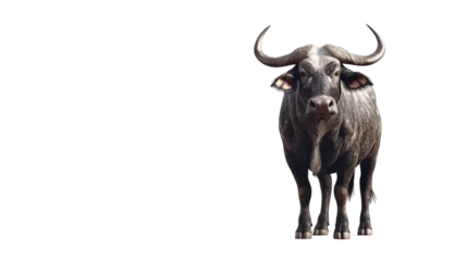 Canvas schilderij Buffel Water buffalo Transparent background, PNG  © Wicha1