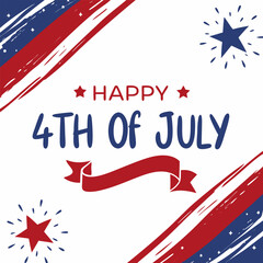 4th of July Holiday Celebration Vectors