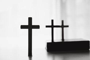 Crown of thorns is holy symbol in Christianity, representing sacrifice of Jesus Christ as described...