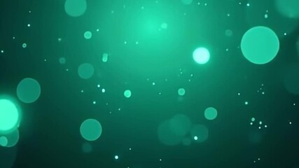 High resolution seamless background with mint green glowing blur bokeh light movement

 - Powered by Adobe