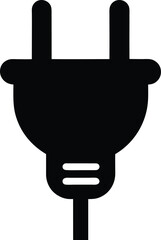Obraz premium Plug Connector Icon Vector Illustration