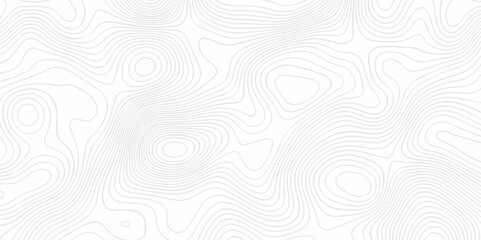 Abstract topography pattern seamless lines sea map modern design white background. Abstract digital topographic contour map concept space geometric strip grid line. Natural discovery of maps.	
