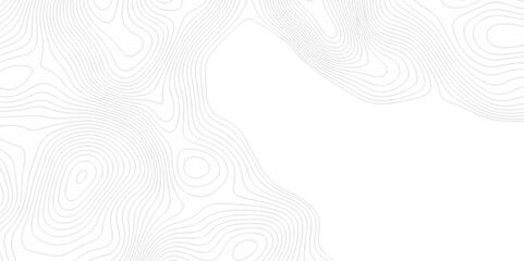 Abstract topography pattern seamless lines sea map modern design white background. Abstract digital topographic contour map concept space geometric strip grid line. Natural discovery of maps.	