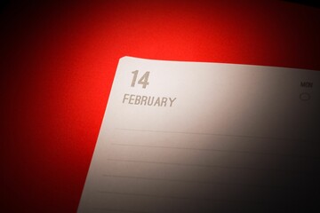 Digital image of date on paper
