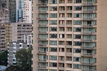 Fototapeta premium Exterior of modern buildings